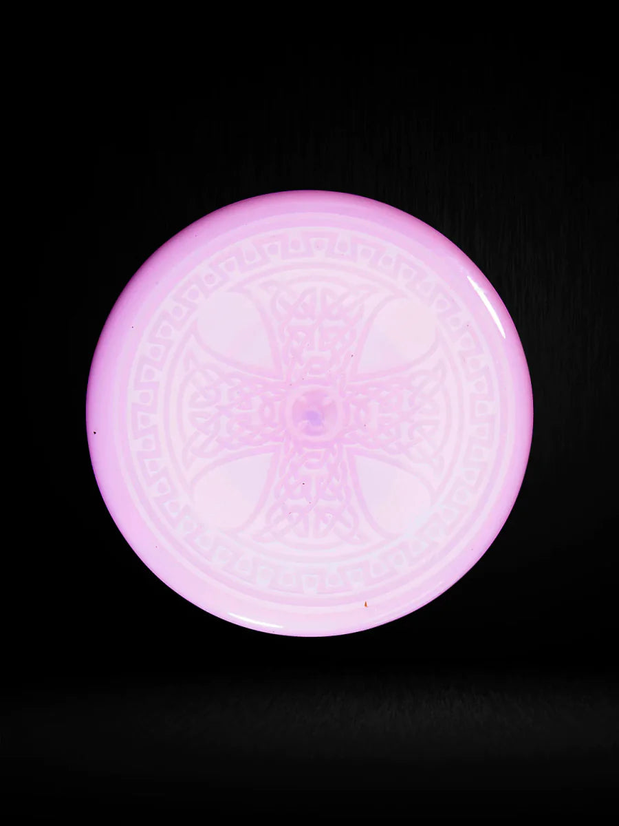 18" Transparent Crucifix Beaker (7mm) simple WENEED Bongs Canada