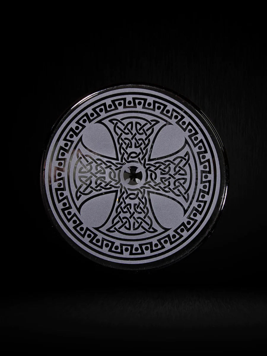 18" Transparent Crucifix Beaker (7mm) simple WENEED Bongs Canada