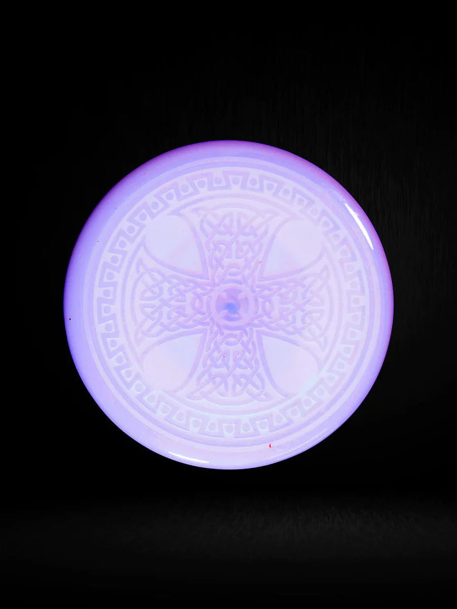 18" Transparent Crucifix Beaker (7mm) simple WENEED Bongs Canada