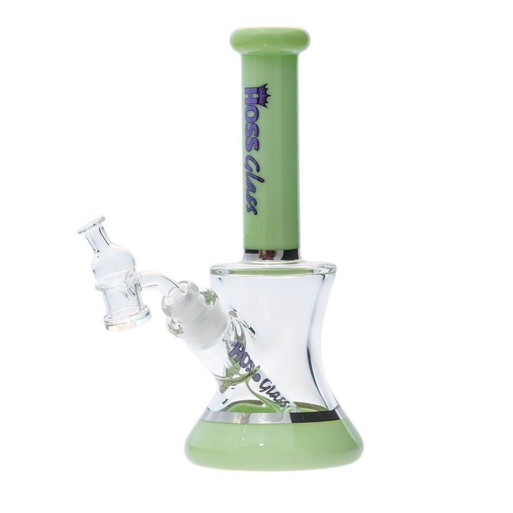 7.5" Hoss Glass H520 Mini Hourglass Rig - Dab Rig Hoss Glass Bongs Canada