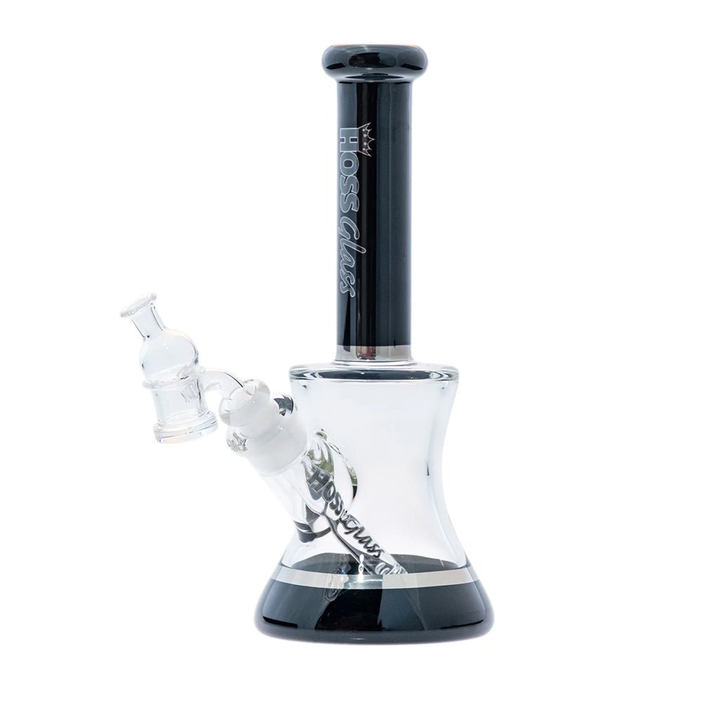 7.5" Hoss Glass H520 Mini Hourglass Rig - Dab Rig Hoss Glass Bongs Canada