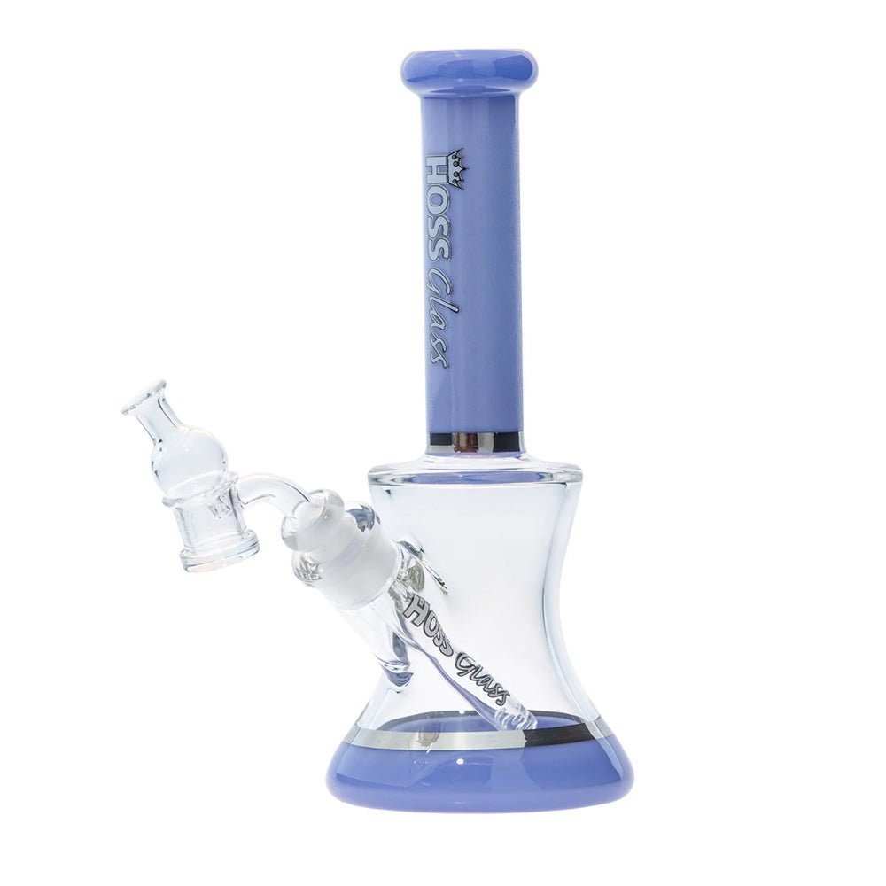 7.5" Hoss Glass H520 Mini Hourglass Rig - Dab Rig Hoss Glass Bongs Canada
