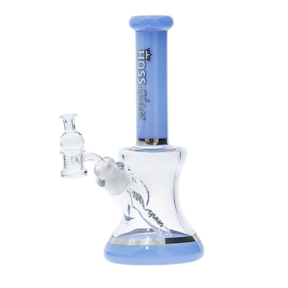 7.5" Hoss Glass H520 Mini Hourglass Rig - Dab Rig Hoss Glass Bongs Canada