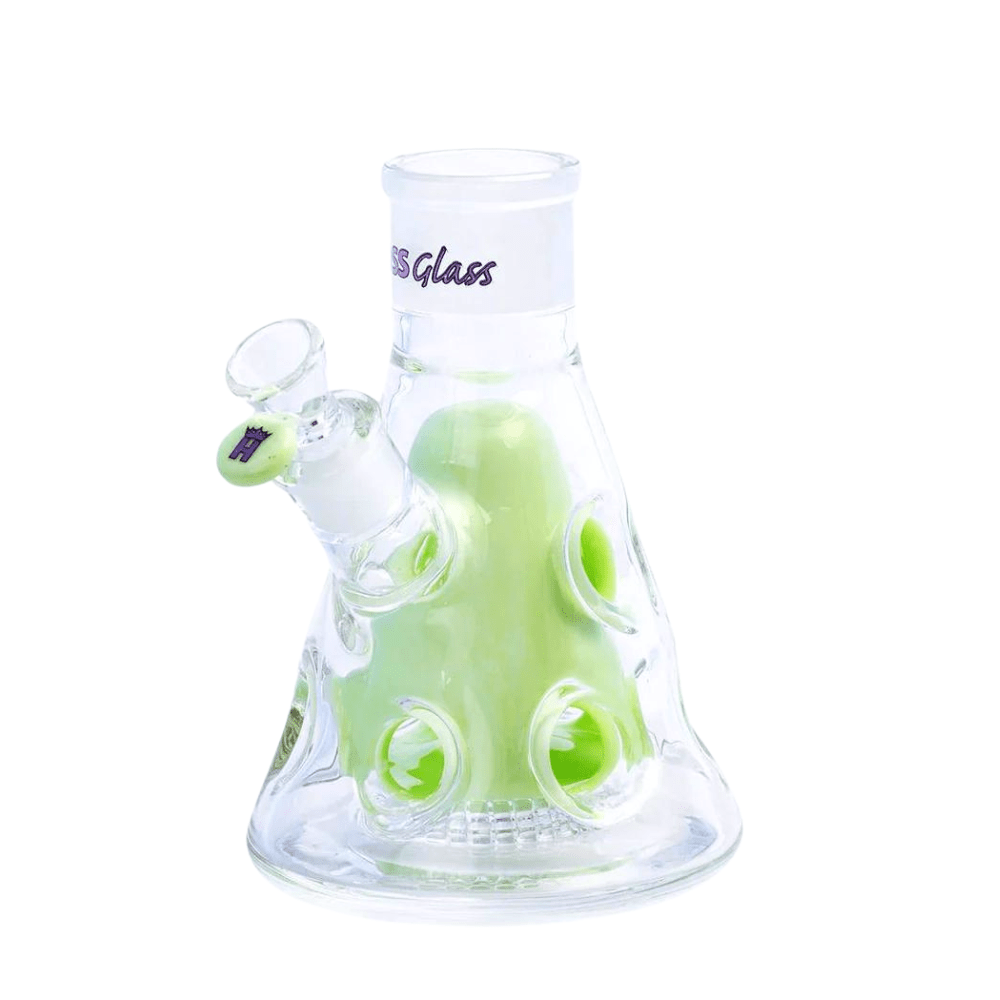 8" Hoss Glass Holey Beaker Base - Build A Bong Hoss Glass Bongs Canada