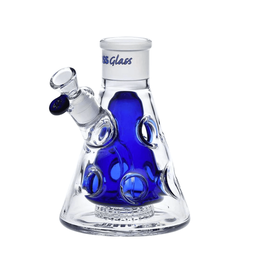 8" Hoss Glass Holey Beaker Base - Build A Bong Hoss Glass Bongs Canada
