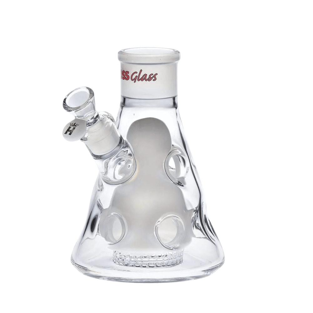 8" Hoss Glass Holey Beaker Base - Build A Bong Hoss Glass Bongs Canada