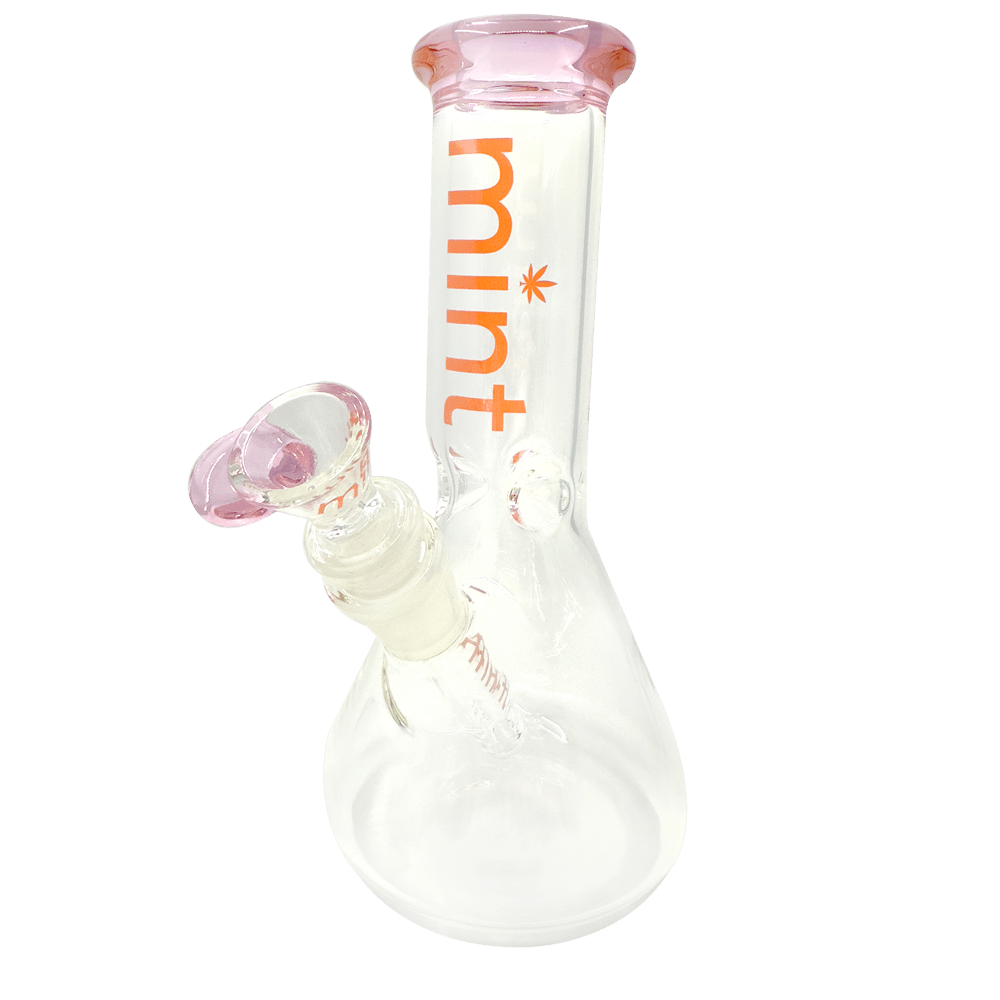 8" Mint Stubby Beaker Bong Mint Glass Bongs Canada