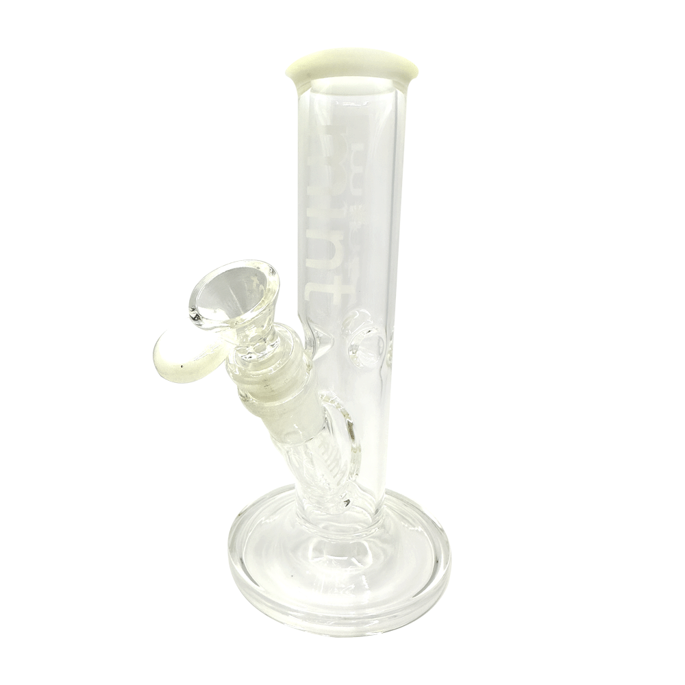 8" Mint Stubby Straight Tube Bong Mint Glass Bongs Canada