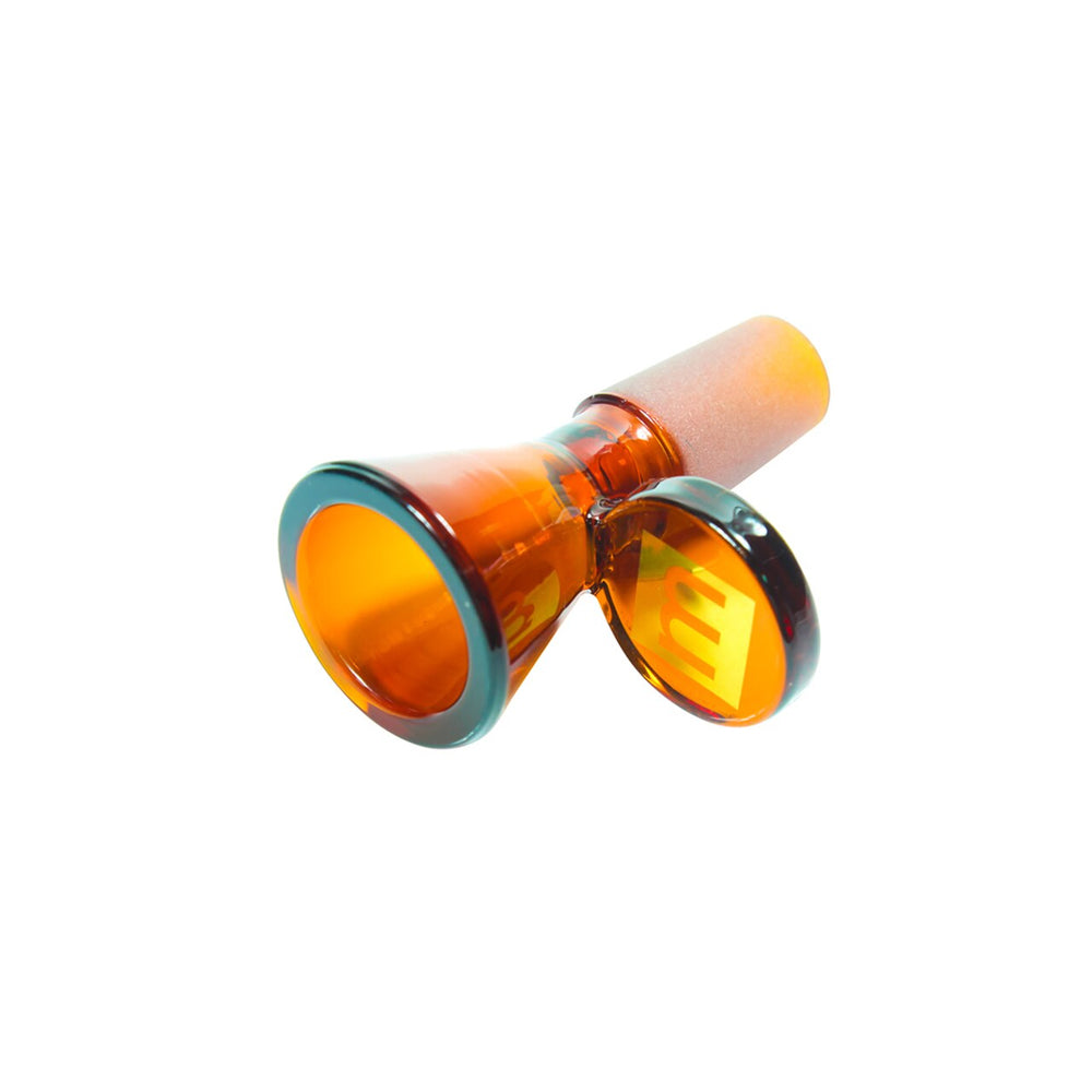Cone Bong Bowl - Amber - Mint Glass