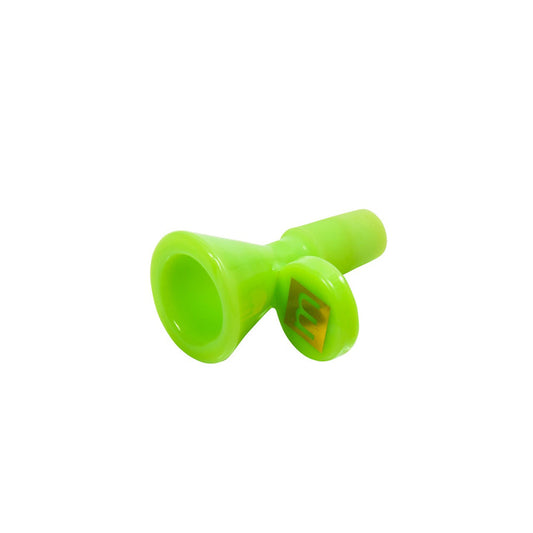 Cone Bong Bowl - Milk Green - Mint Glass