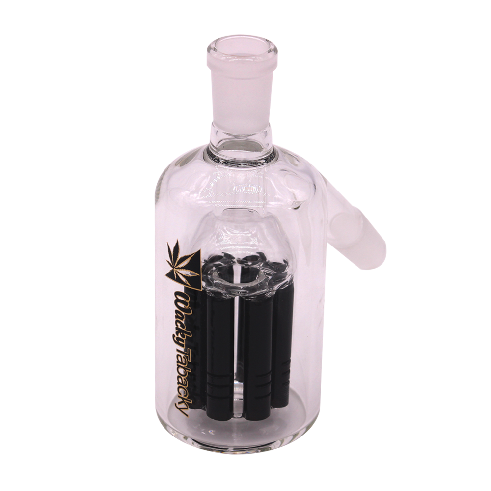 Octo Ash Catcher - Black - Wacky Tabacky Glass