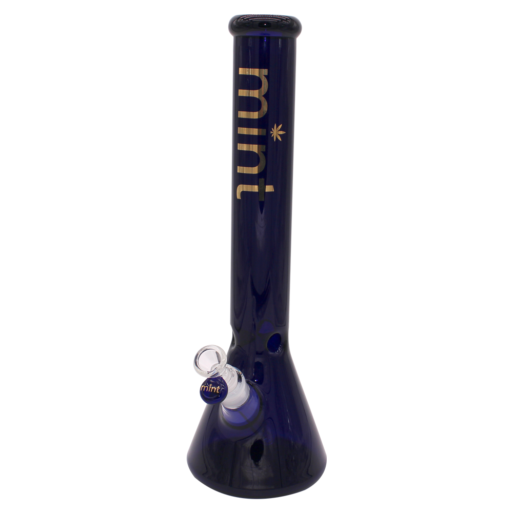 Shady Lady Beaker Bong - Blue - Mint Glass