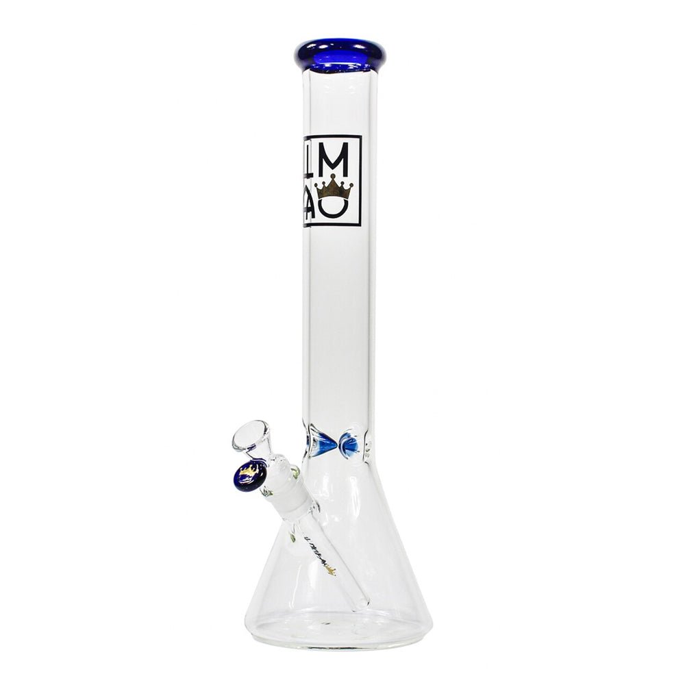 Basic Bitch - Tall (5mm) - Blue simple LMAO Glass Bongs Canada