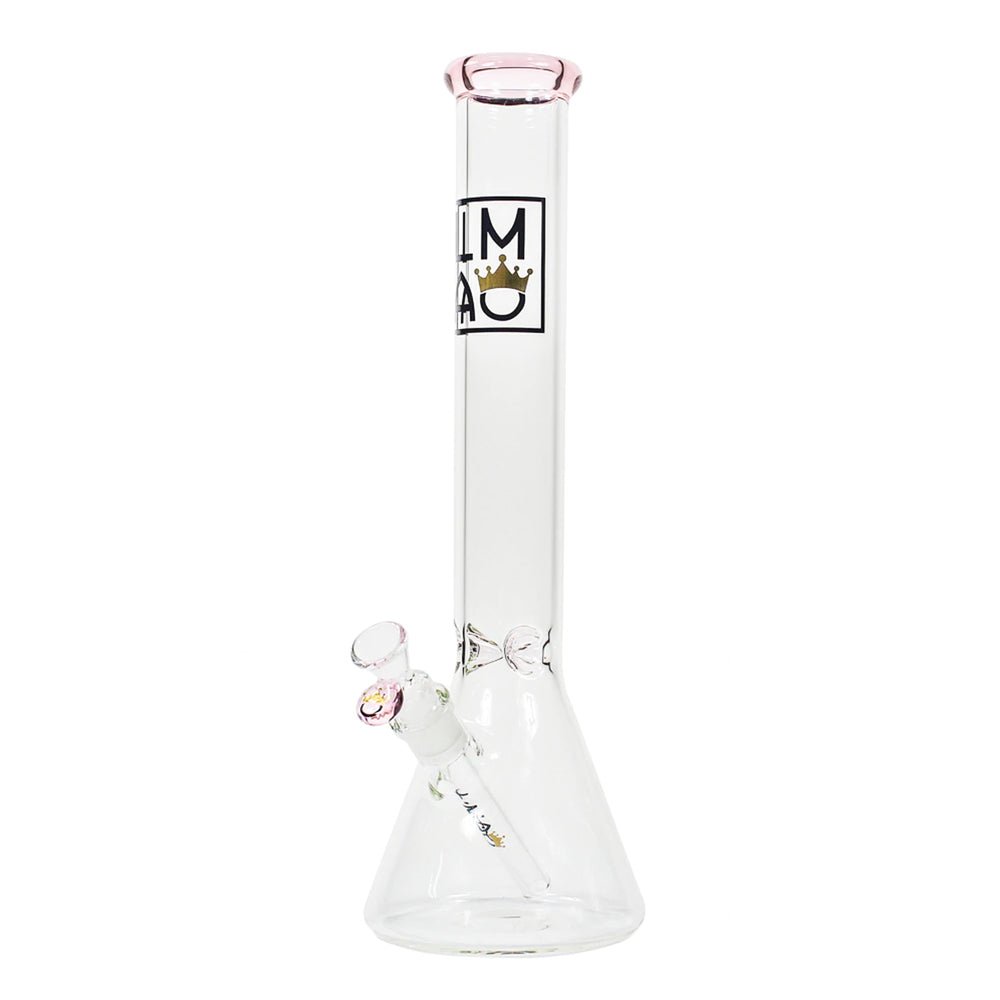 Basic Bitch - Tall (5mm) - Pink simple LMAO Glass Bongs Canada