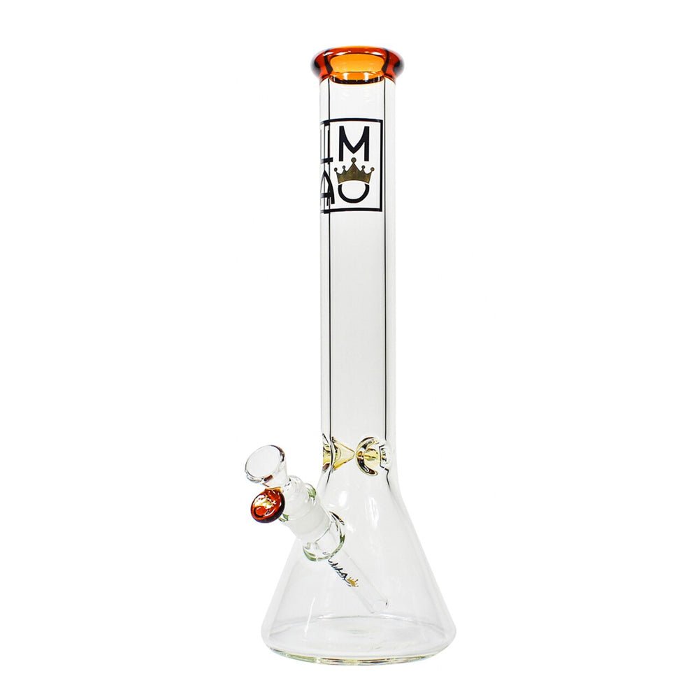 Basic Bitch - Tall (7mm) - Yellow simple LMAO Glass Bongs Canada