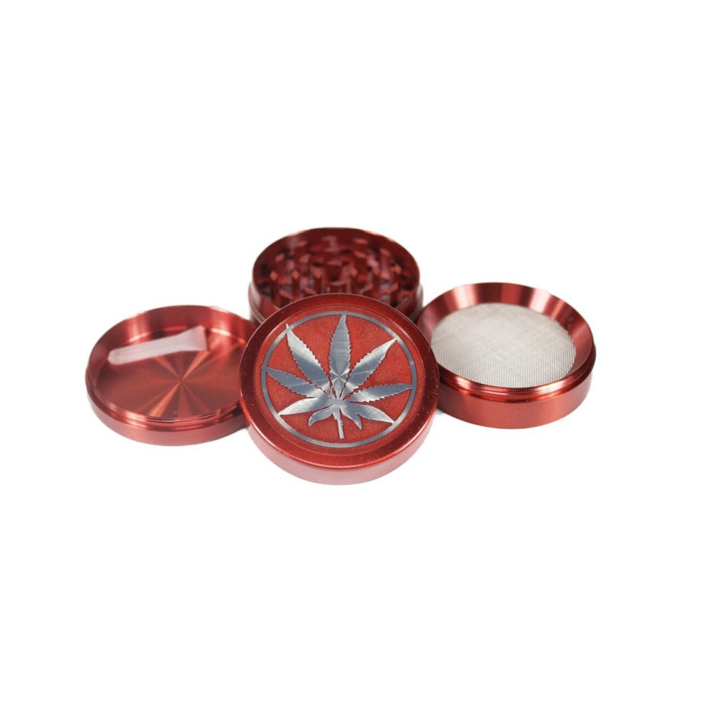 Basic Leaf - Red simple Bongs Canada Bongs Canada