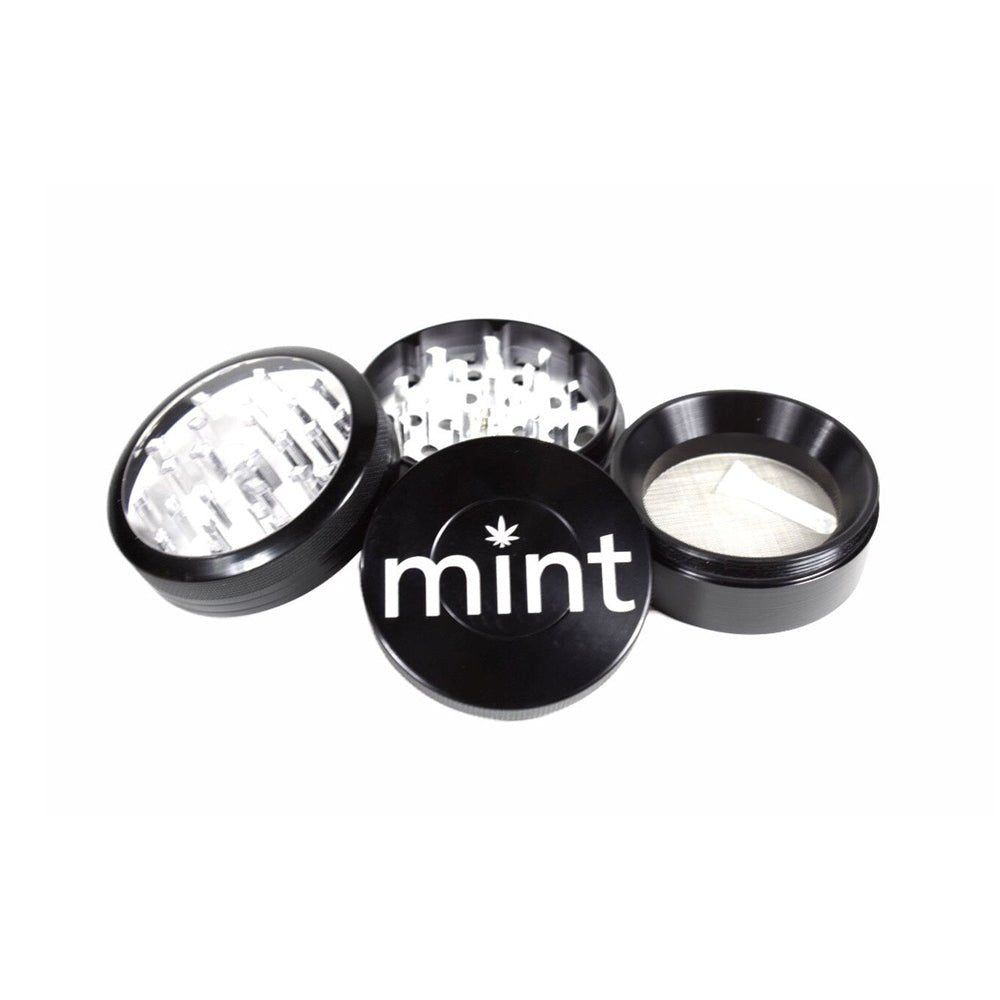 Carousel - Black simple Mint Glass Bongs Canada