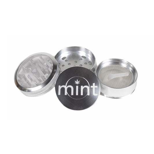Carousel - Silver simple Mint Glass Bongs Canada