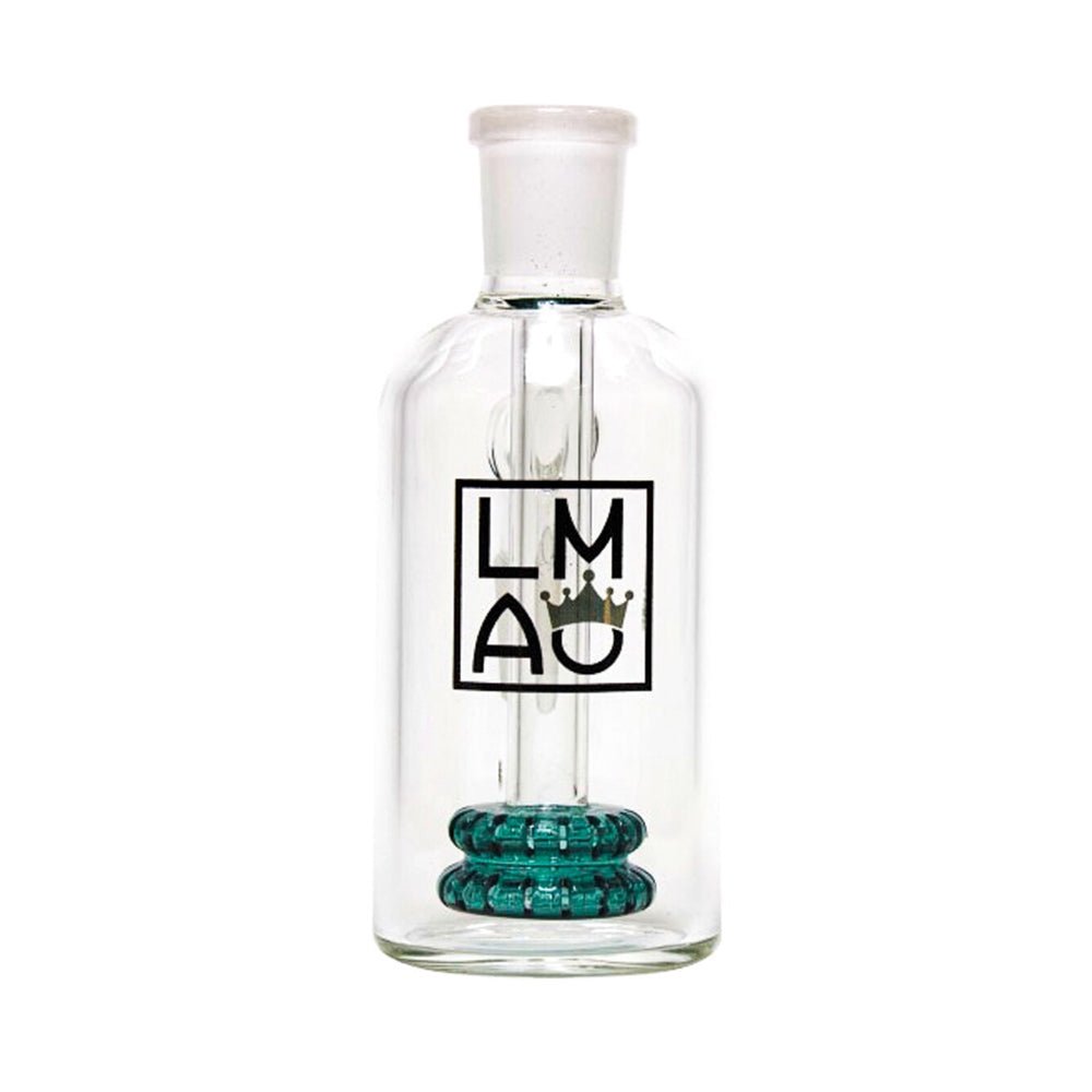 Double Disc - 19mm - Teal simple LMAO Glass Bongs Canada