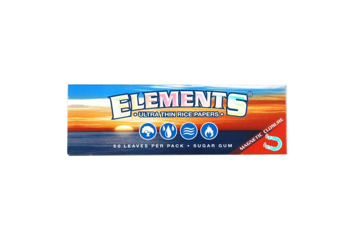 Elements Ultra Thin Rice Papers 1 1/4 (Magnetic) simple Elements Bongs Canada