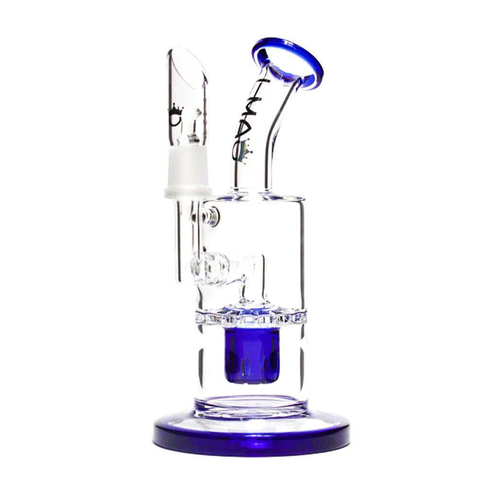 Happi Oil Rig - Blue simple LMAO Glass Bongs Canada