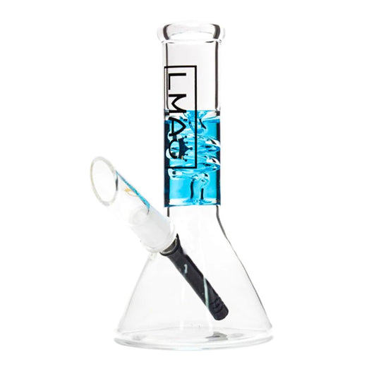 Ice Angel - Blue simple LMAO Glass Bongs Canada