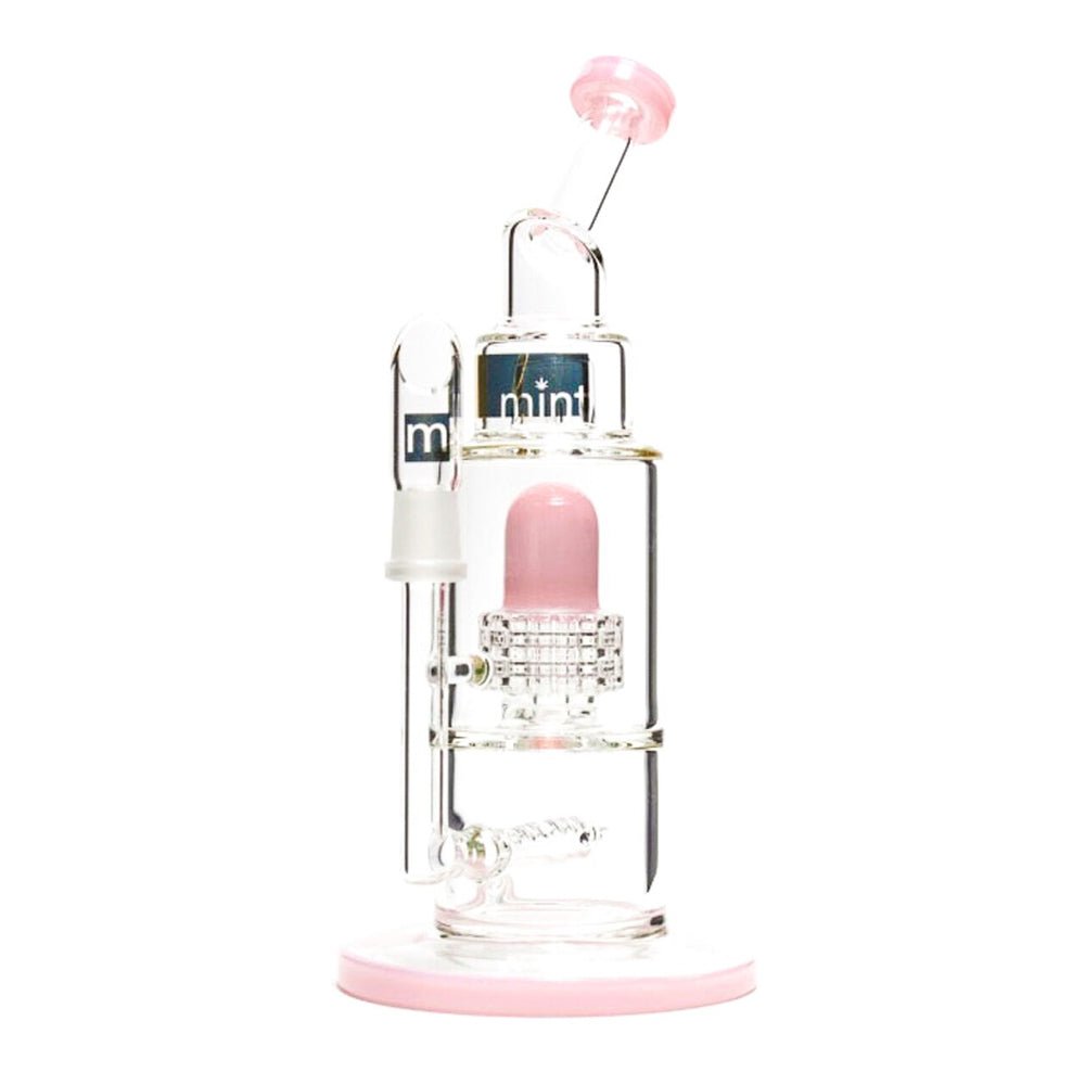 Landor - Pink simple Mint Glass Bongs Canada