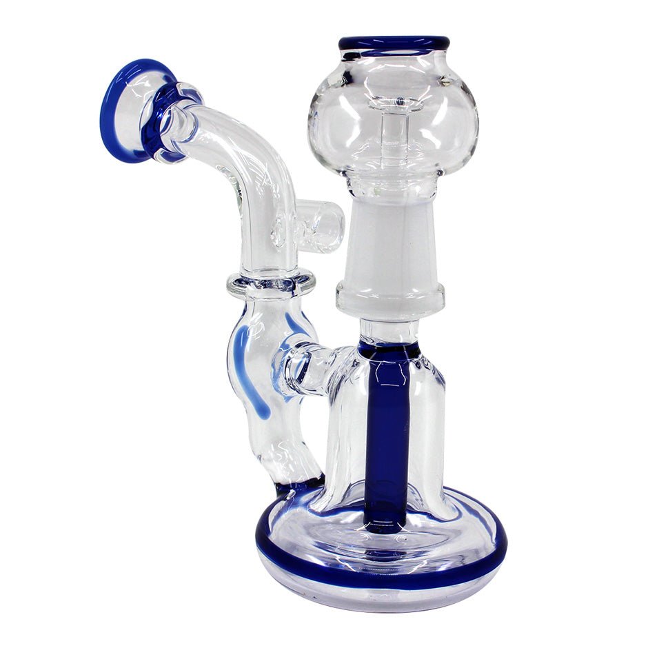 Mini Ghastly - Blue 4” simple Bongs Canada Bongs Canada