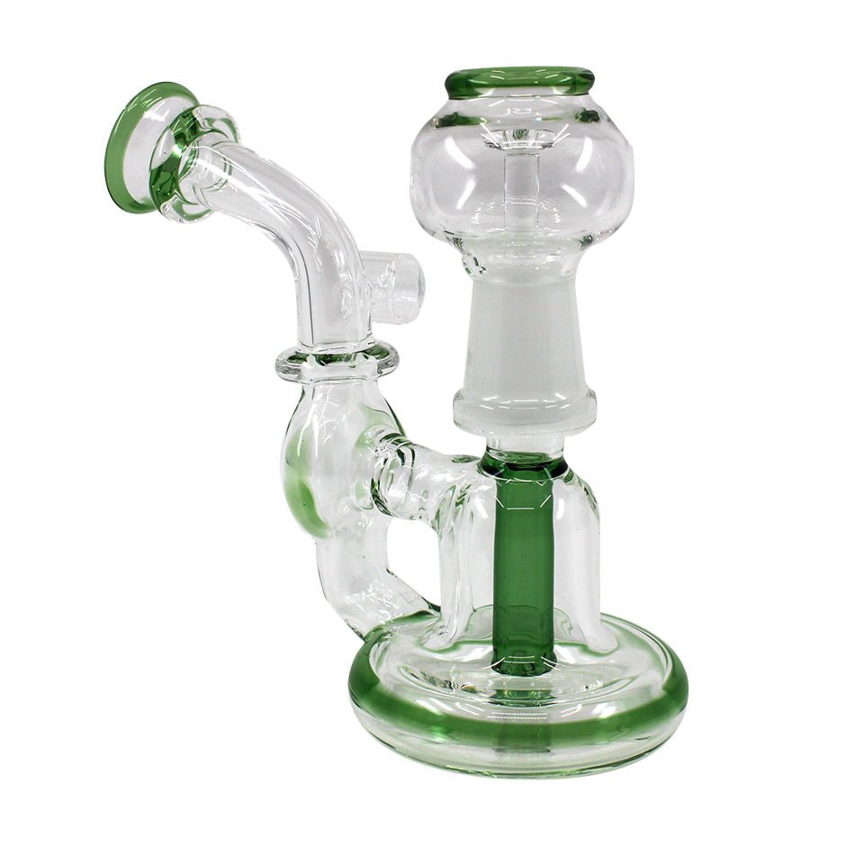 Mini Ghastly - Green 4” simple Bongs Canada Bongs Canada