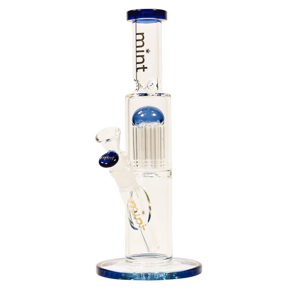 Mint Glass Lit Trees 12" - Blue simple Mint Glass Bongs Canada
