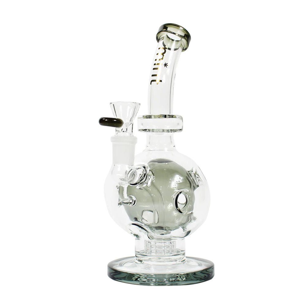 Mint Glass Minty Bubbles 10" - Smokey simple Mint Glass Bongs Canada