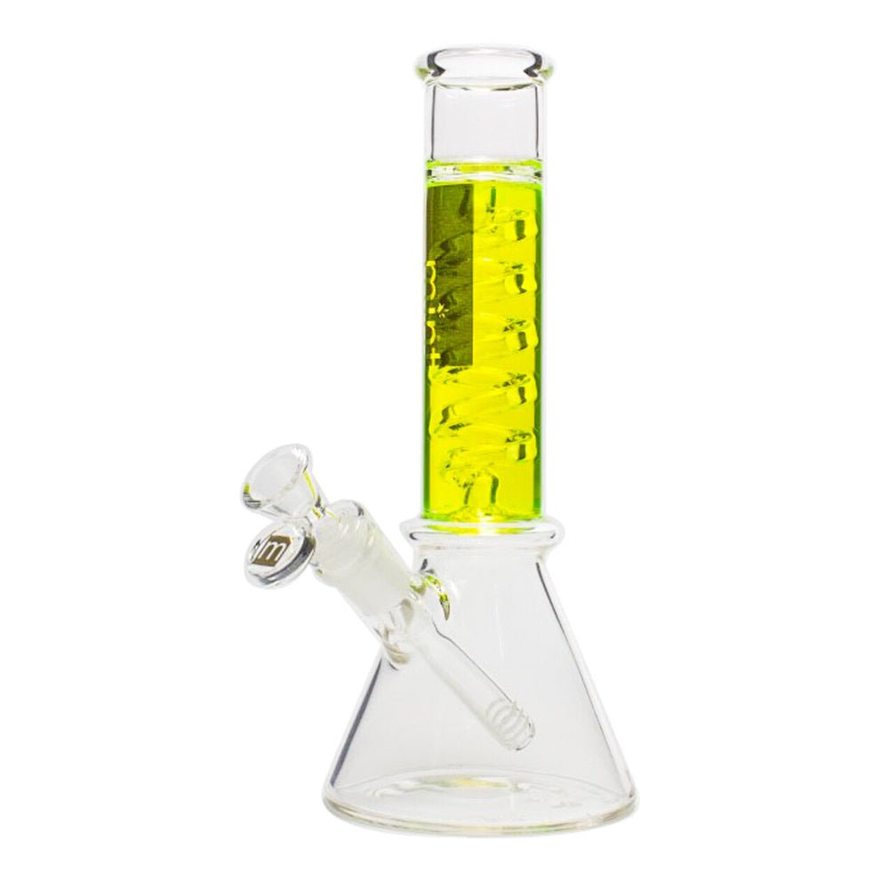 Mint Glass Xnite 10" - Yellow simple Mint Glass Bongs Canada