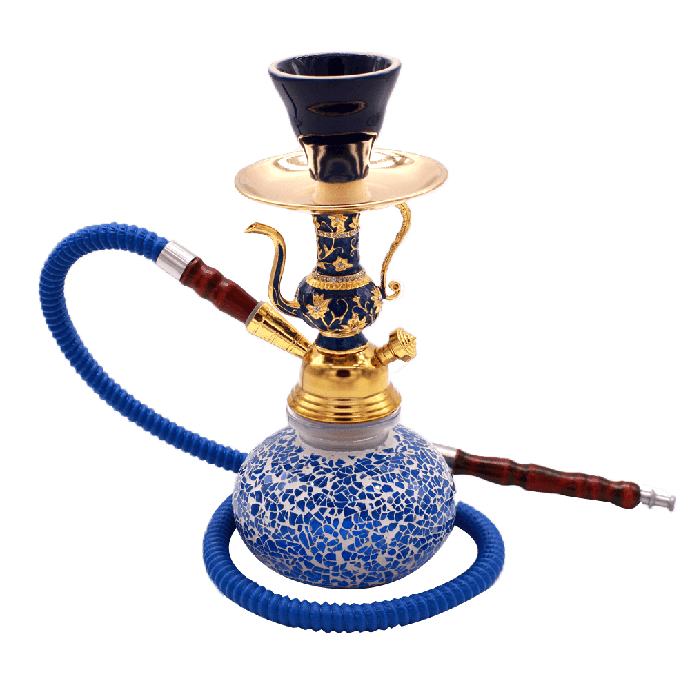 Mosaic Hookah - Blue simple Bongs Canada Bongs Canada