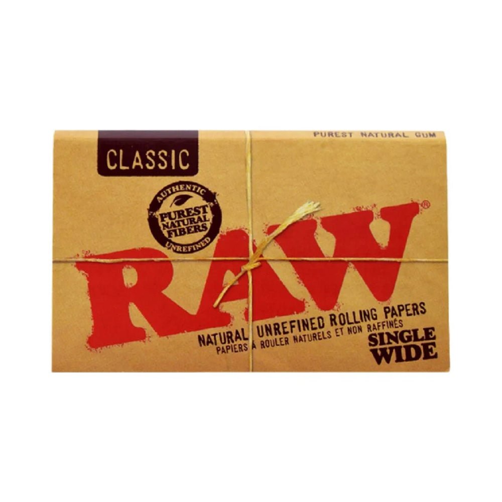 Raw Classic Single Wide RAW Papers Bongs Canada