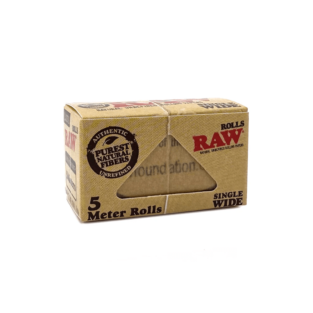 Raw Single Wide Roll (5 Meters) RAW Papers Bongs Canada