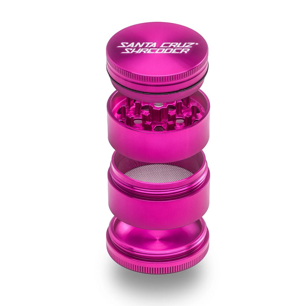 Santa Cruz Aluminum 4 Piece Medium Grinders Santa Cruz Bongs Canada