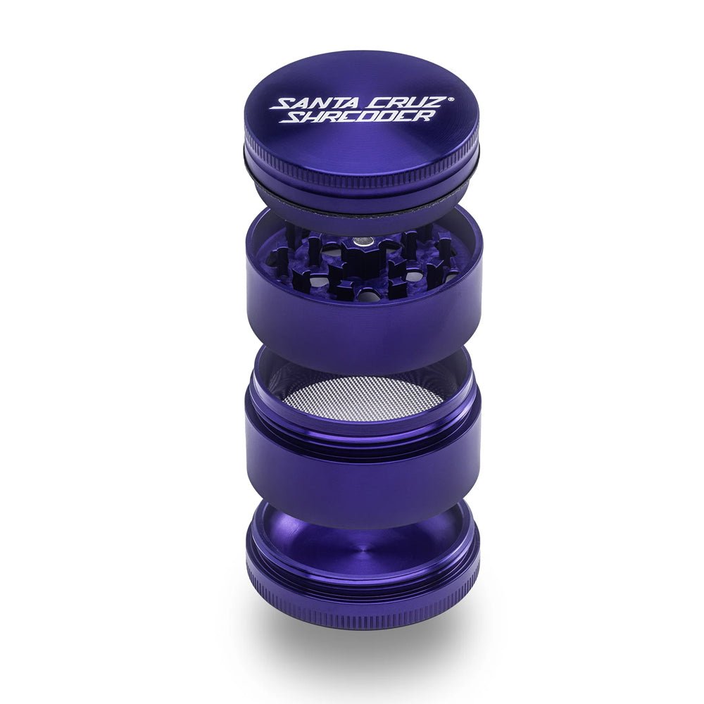 Santa Cruz Aluminum 4 Piece Medium Grinders Santa Cruz Bongs Canada
