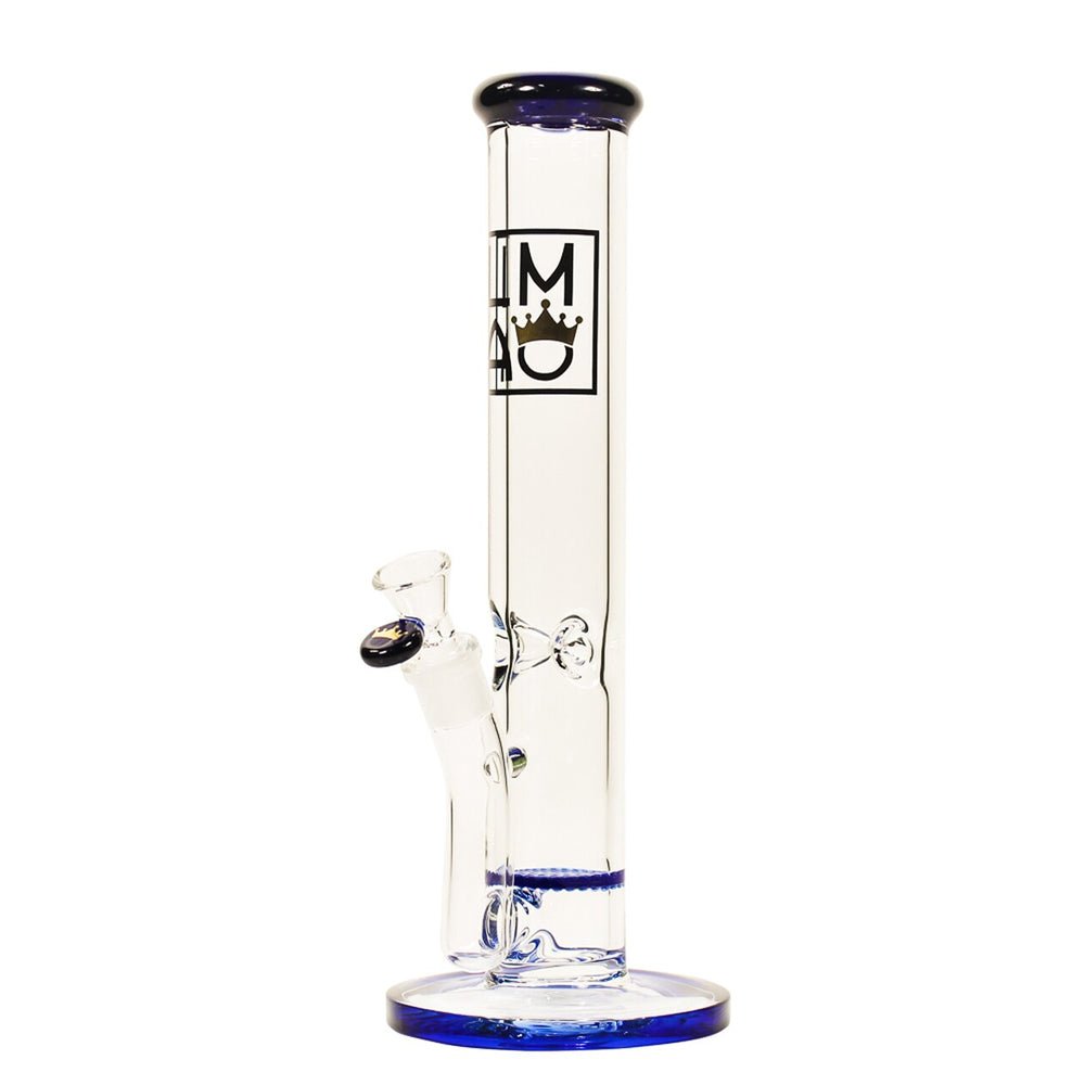 Single Comb - Blue simple LMAO Glass Bongs Canada