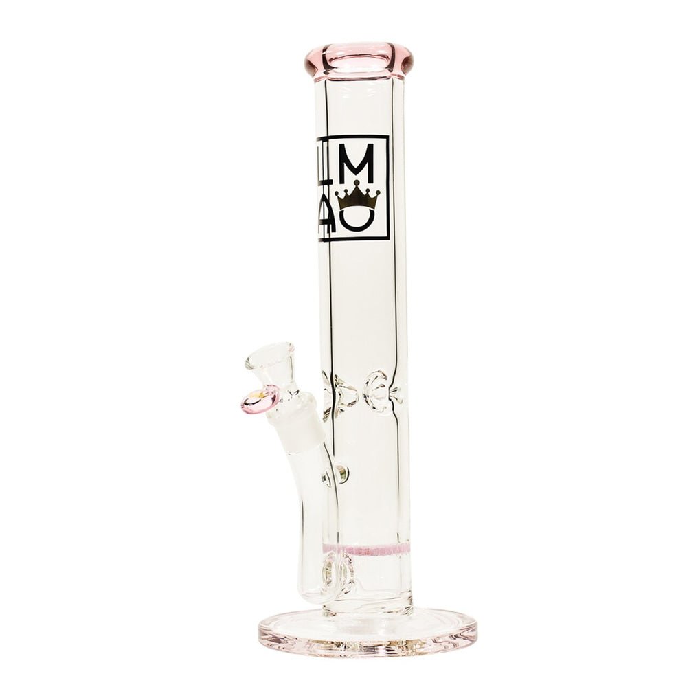 Single Comb - Pink simple LMAO Glass Bongs Canada