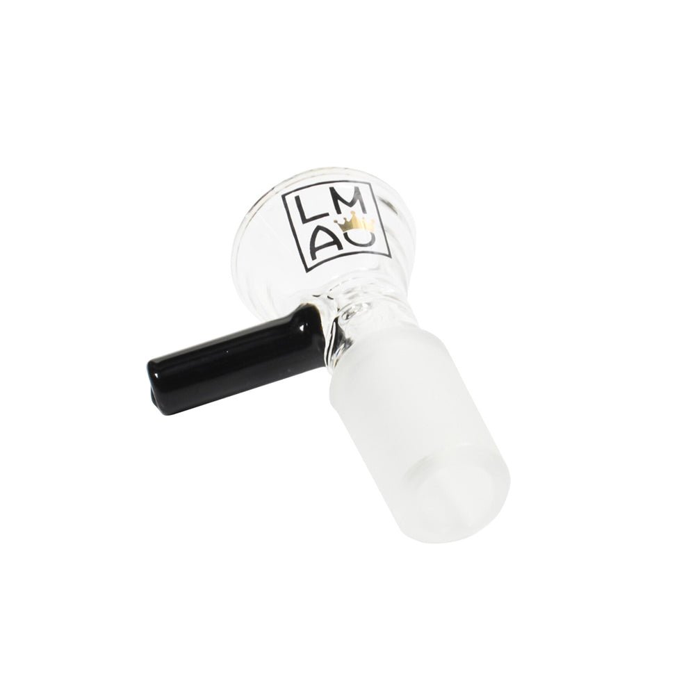 Skinny (14mm) - Black simple LMAO Glass Bongs Canada