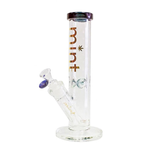 Thicc Chick (9mm) - Grey (Straight) simple Mint Glass Bongs Canada