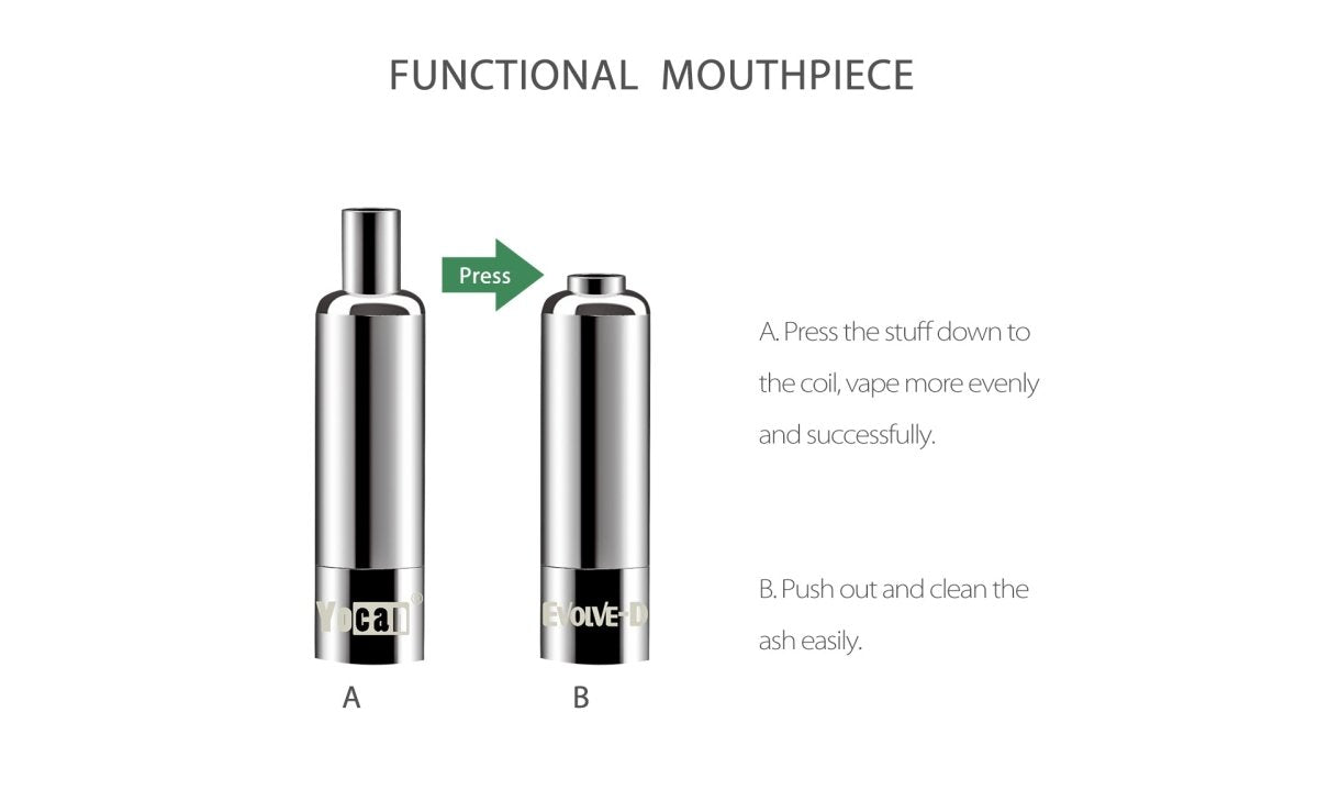 Yocan Evolve - D Vaporizer Yocan Bongs Canada