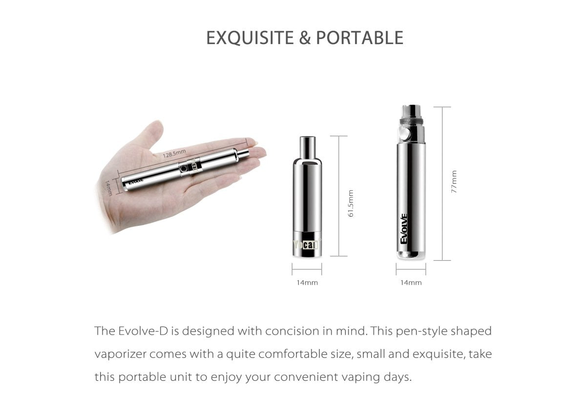 Yocan Evolve - D Vaporizer Yocan Bongs Canada