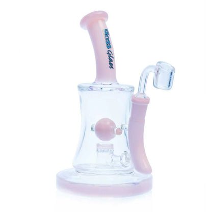 10" Hoss Glass H509 Hourglass Marble Rig - Dab Rig Hoss Glass Bongs Canada