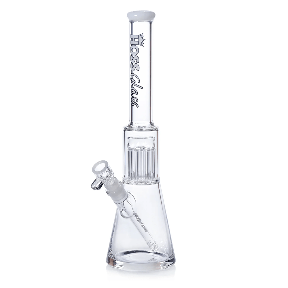 16” H113C - Colored Accent Beaker (w/ Percolator) (5mm) Hoss Glass Bongs Canada