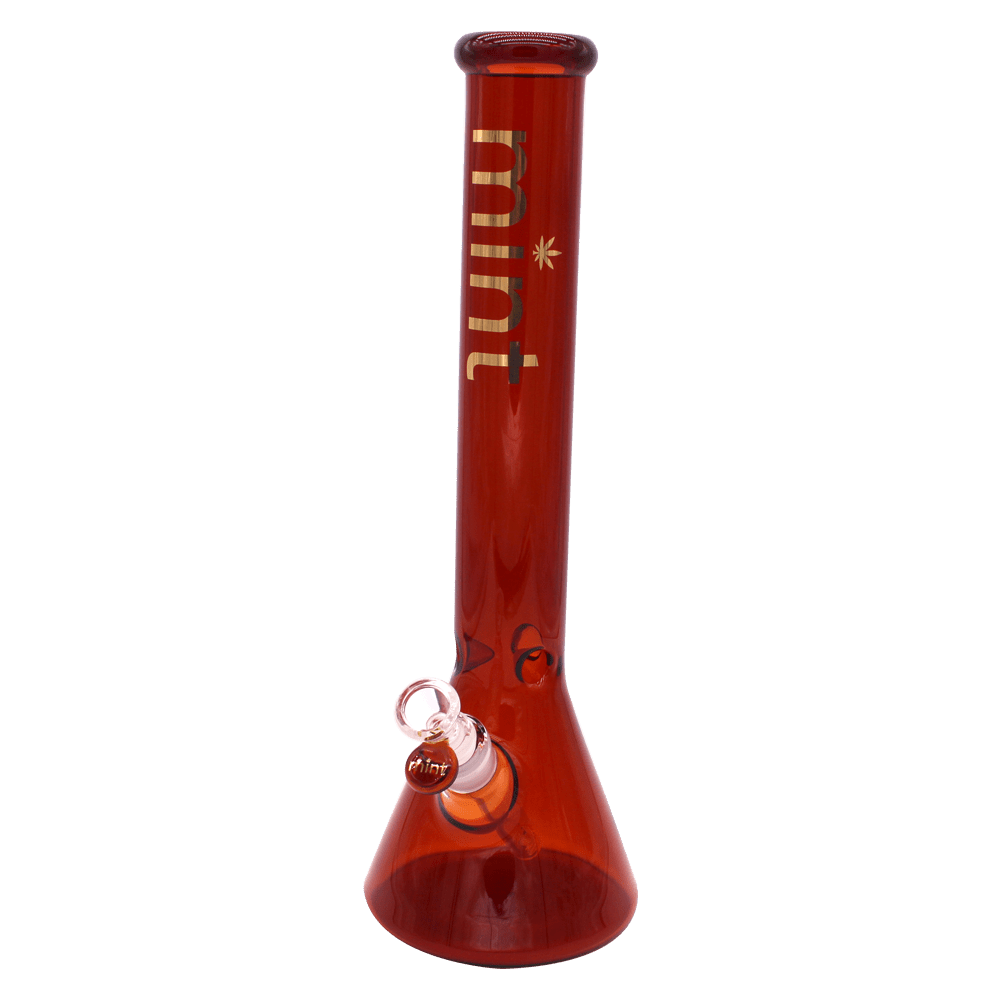 16” Mint Shady Lady Beaker Bong (5mm) simple Mint Glass Bongs Canada