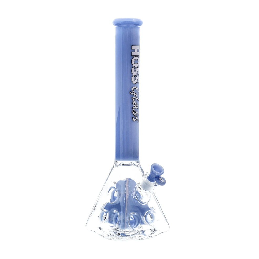 18” H145 - Holey Pyramid (5mm) Hoss Glass Bongs Canada