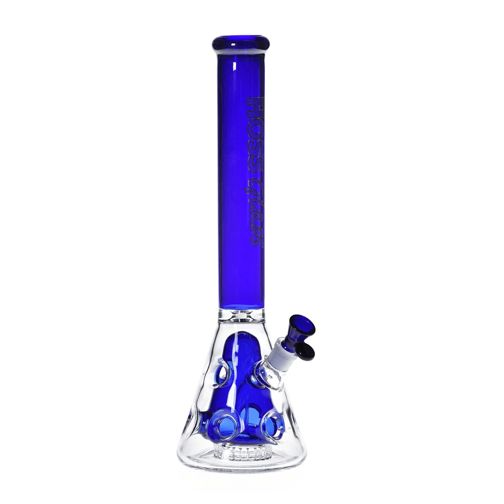 18” H150 - Holey Beaker (5mm) Hoss Glass Bongs Canada