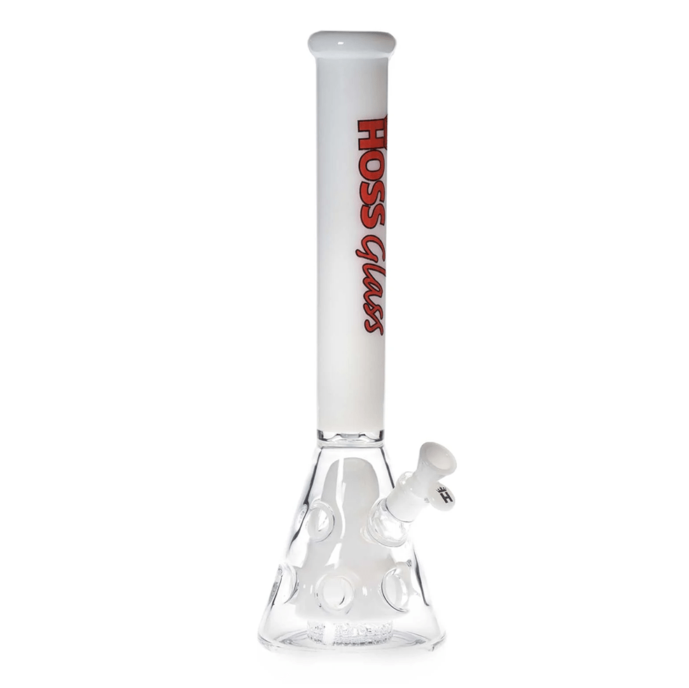 18” H150 - Holey Beaker (5mm) Hoss Glass Bongs Canada