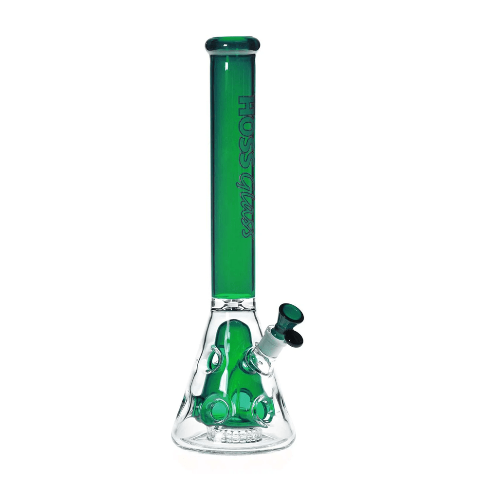 18” H150 - Holey Beaker (5mm) Hoss Glass Bongs Canada